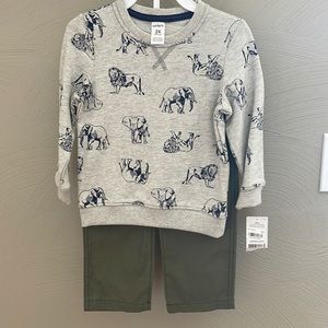 CARTERS 2 piece set.